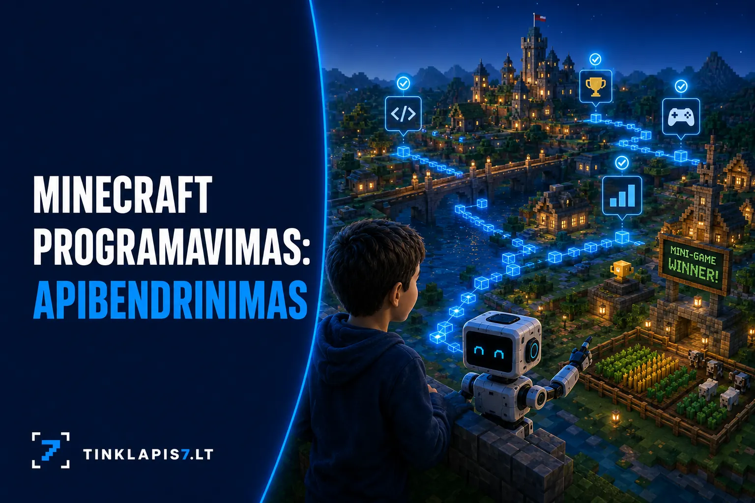 Minecraft programavimas – apibendrinimas